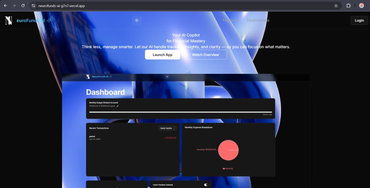 NeuroFunds AI
